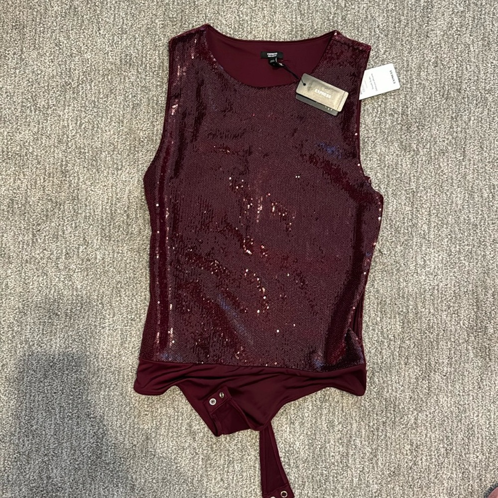Express sequin bodysuit